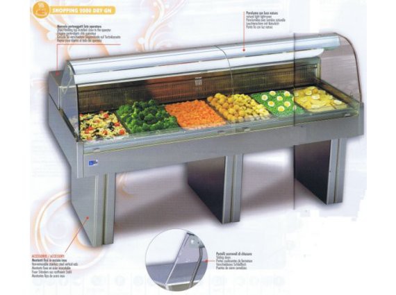 Vetrina riscaldata Shopping 2000 Dry GN